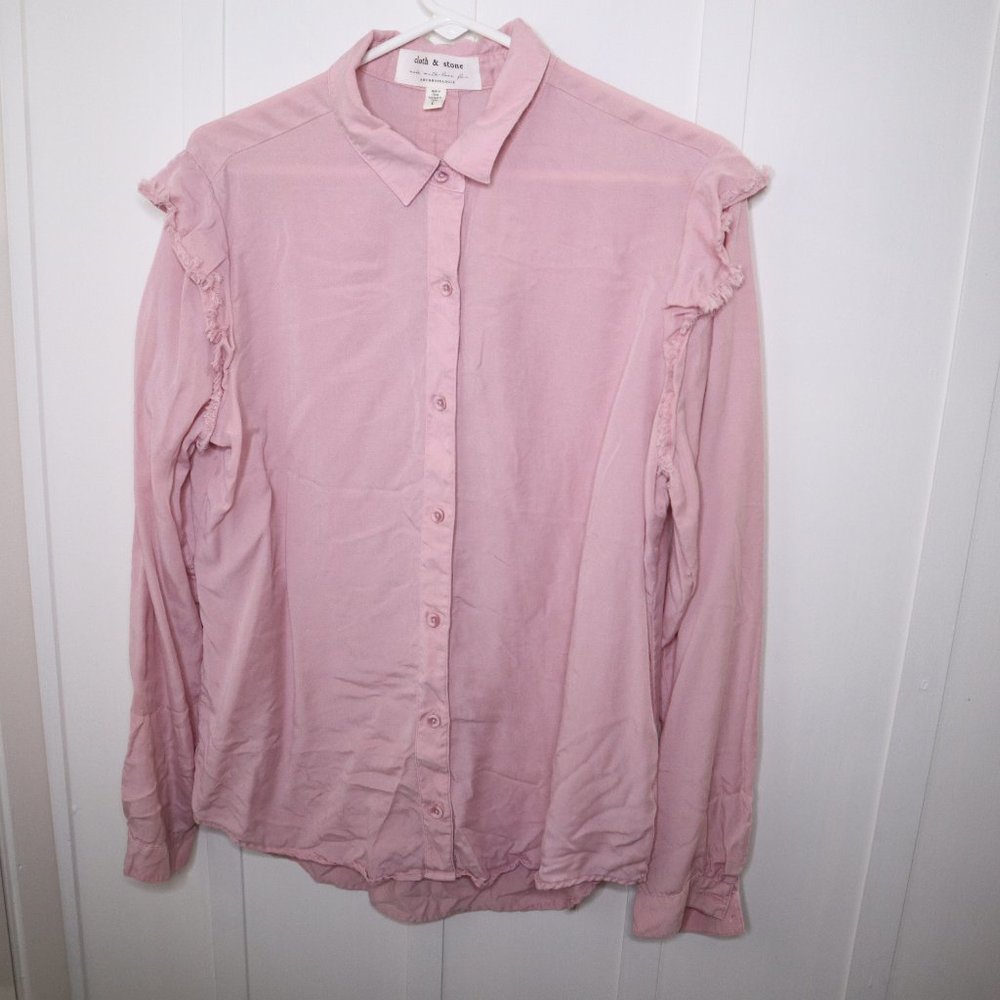 Cloth & Stone Button Down shirt Size Large